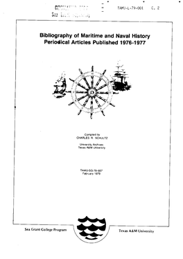 Bibliography of Maritime and Naval History