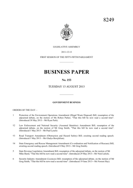 8249 Business Paper