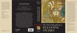 Byzantine Studies New Initiative in Academic Publishing