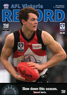 AFL Vic Record Week 21.Indd