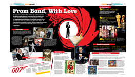 26 Bond Movies 40 Prestigious Awards 60% Bond Girls