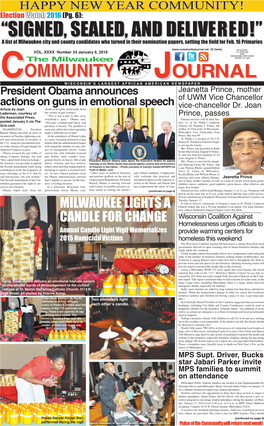 Milwaukee Community Journal January 6, 2016 Page 2