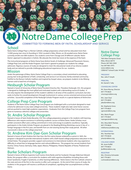 Notre Dame College Prep