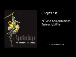 8. NP and Computational Intractability