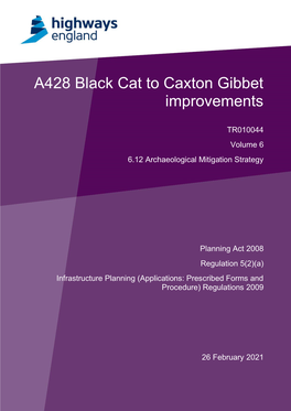 A428 Black Cat to Caxton Gibbet Improvements