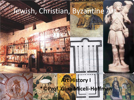 Jewish, Christian, Byzantine Art
