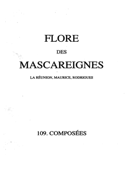 Flore Des Mascareignes (La Réunion, Maurice, Rodrigues)
