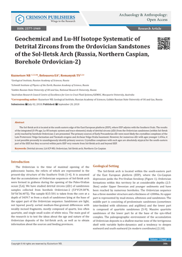 Geochemical and Lu-Hf Isotope (LA-ICP-MS