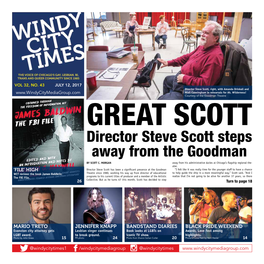 Director Steve Scott Steps Away from the Goodman by SCOTT C