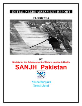 Initial Needs Assesment Report by SANJH Pakistan.Pdf