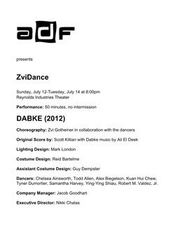 Zvidance DABKE