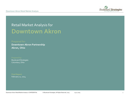 Downtown Akron Partnership Akron, Ohio