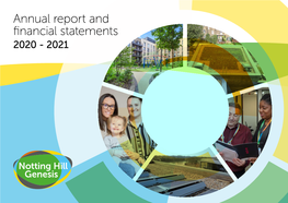 Annual Report and Financial Statements 2020 - 2021 at a Glance