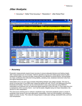 Jitter Analysis