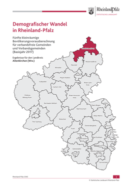 Demografischer Wandel in Rheinland-Pfalz – Fünfte