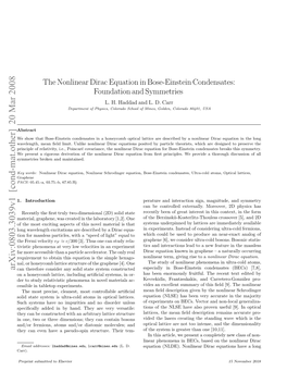 The Nonlinear Dirac Equation in Bose-Einstein Condensates