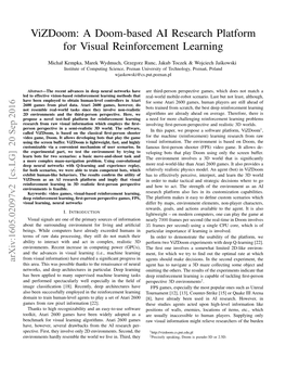 A Doom-Based AI Research Platform for Visual Reinforcement Learning