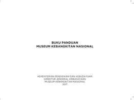 Buku Panduan Museum Kebangkitan Nasional