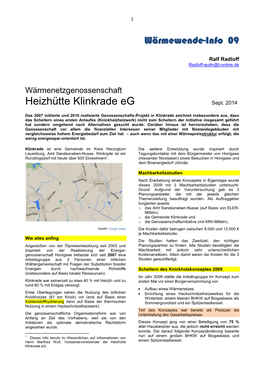 Heizhütte Klinkrade Eg Sept