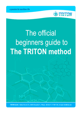 TRITON Method Beginner's Guide