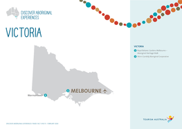 Sales Resources Aboriginal Experiences VIC Fact Sheet