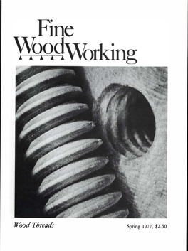Wood Threads 1977, When a Man's Fancy Tumsto Fancv
