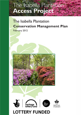 The Isabella Plantation Conservation Management Plan February 2012