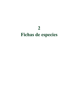 2 Fichas De Especies