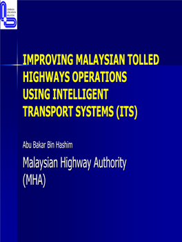 Malaysian Highway Authority