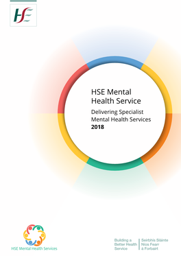 Delivering Specialist Mental Health Services 2018