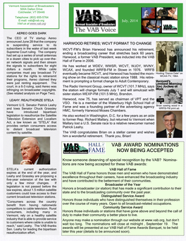 Vab Voice July 2014