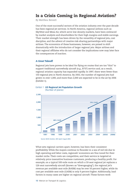 Is a Crisis Coming in Regional Aviation? by Matthew Bennett