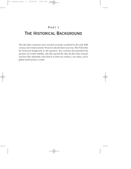 The Historical Background