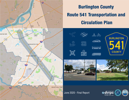 Burlington County Route 541 Transportation and Circulation Plan