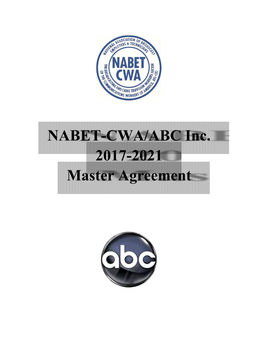 Nabet-Abc Master Agreement