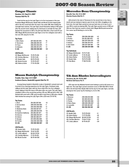 2007-08 Season Review LSU