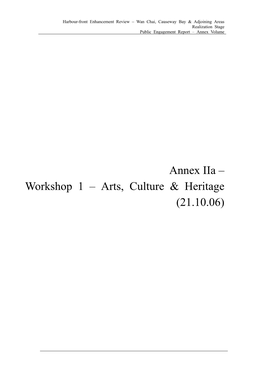 Arts, Culture & Heritage
