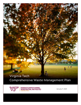 Comprehensive Waste Management Plan
