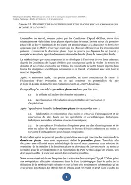 L‟Ensemble Du Travail, Comme Prévu Par Les Conditions D‟Appel D‟Offres, Devra Être Nécessairement Réalisé Dans Deux Phases Séparés Dans Le Temps