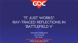 Ray-Traced Reflections in 'Battlefield V'