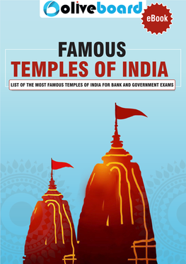 List of Famous Temples in India.Cdr