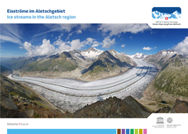 Eisströme Im Aletschgebiet Ice Streams in the Aletsch Region