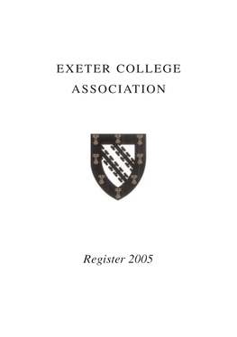 63199 Exeter Register 2005