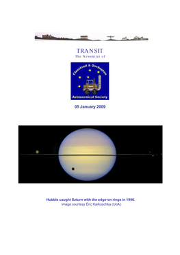 TRANSIT the Newsletter Of