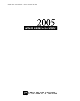 Andorra. Anuari Socioeconòmic 2005