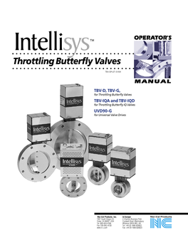 Throttling Butterfly Valves