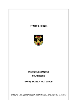 Stadt Leisnig