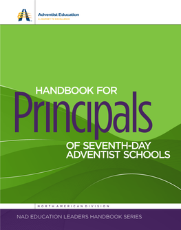 Of Seventh-Day Adventist Schools Handbook