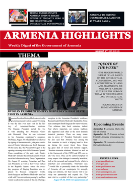 Armenia Highlights