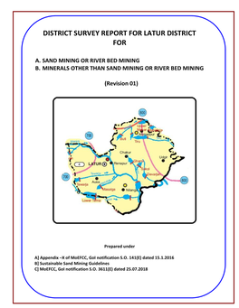 District Survey Report for Latur District For